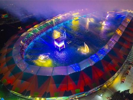 山水共生，鋼膜筑夢！長江智聯(lián)中標重慶板遼湖項目，解鎖膜結(jié)構(gòu)新可能