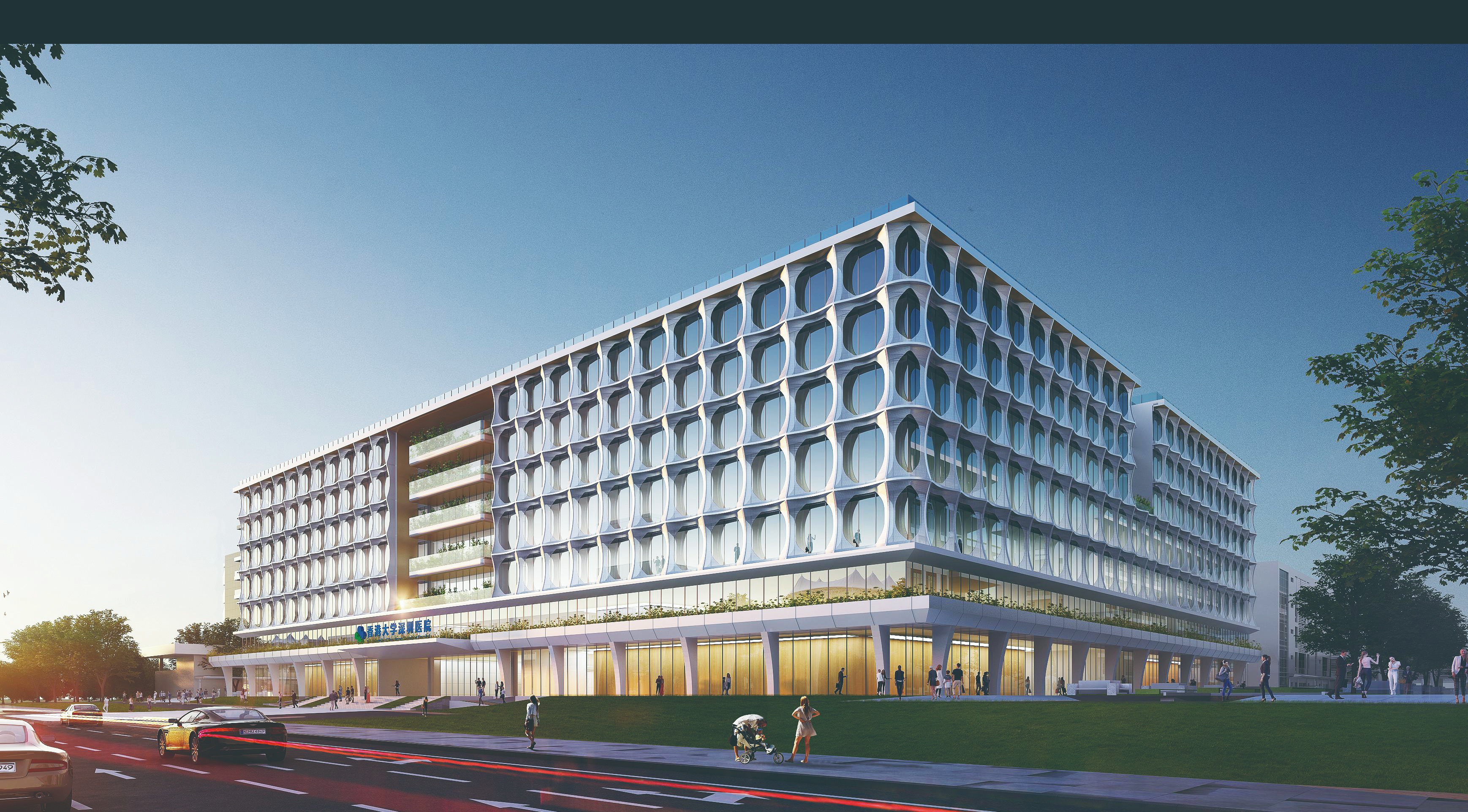 醫(yī)筑匠心，膜護(hù)健康！長(zhǎng)江智聯(lián)中標(biāo)港大深圳醫(yī)院二期膜結(jié)構(gòu)工程