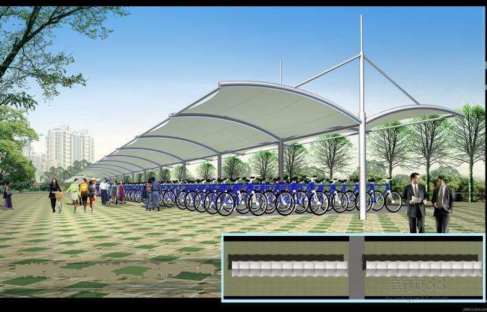 膜結(jié)構(gòu)停車棚如何延長使用時間？