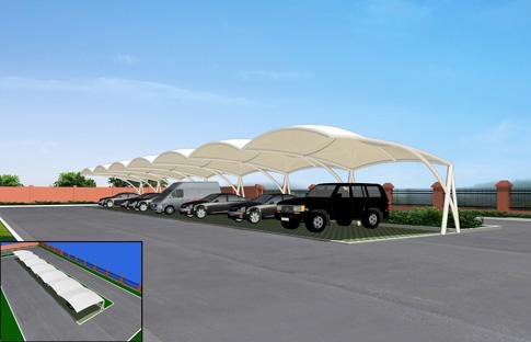 膜結(jié)構(gòu)車棚中的常用的膜材料_膜結(jié)構(gòu)知識(shí)_非凡膜結(jié)構(gòu)