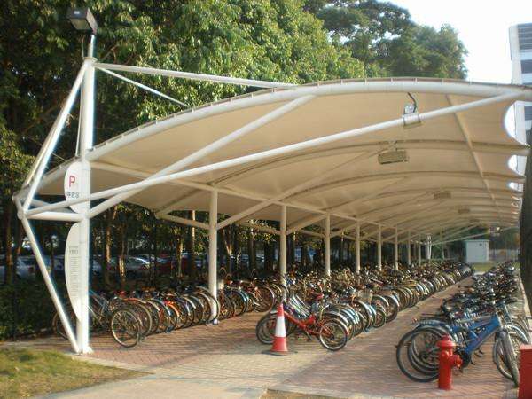 膜結(jié)構(gòu)停車棚的金屬連接構(gòu)造_膜結(jié)構(gòu)停車棚_非凡膜結(jié)構(gòu)