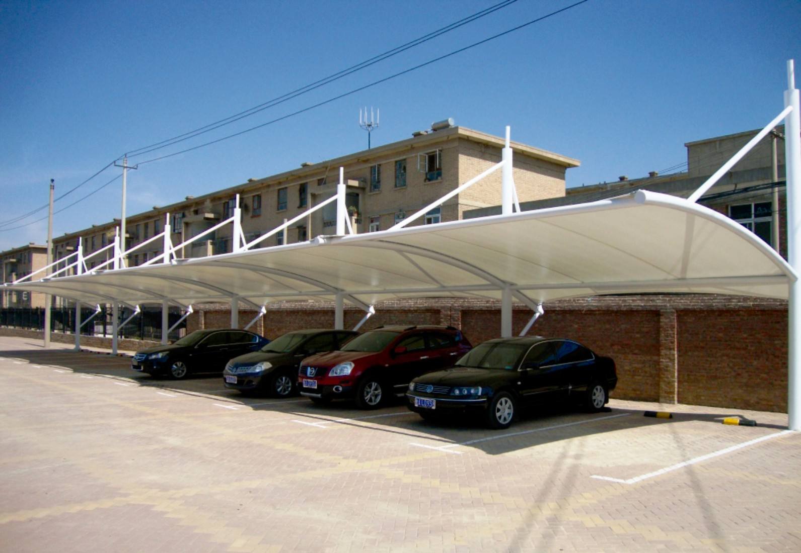 膜結(jié)構(gòu)停車棚的優(yōu)勢_膜結(jié)構(gòu)停車棚_非凡膜結(jié)構(gòu)