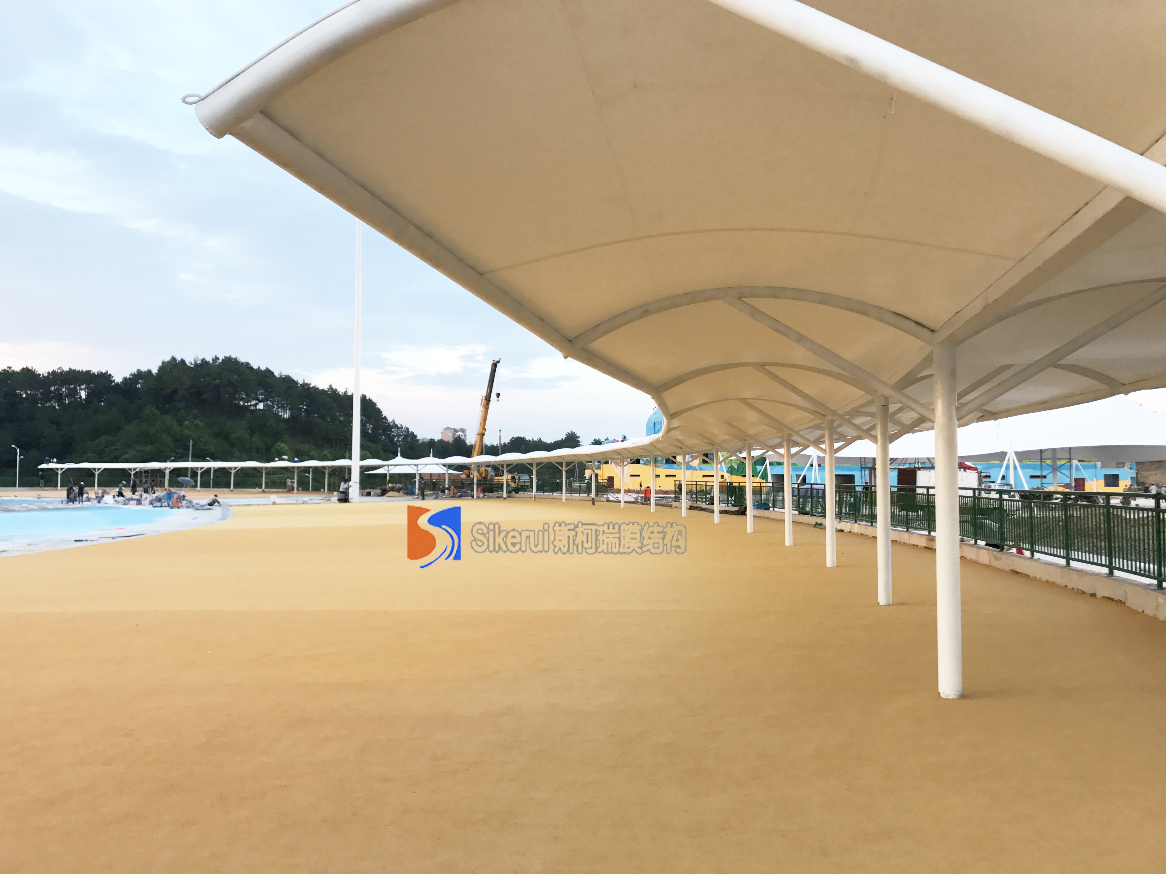 膜結(jié)構(gòu)，張拉膜，膜結(jié)構(gòu)工程