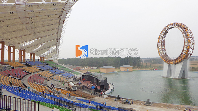 膜結(jié)構(gòu)看臺用什么膜材比較好