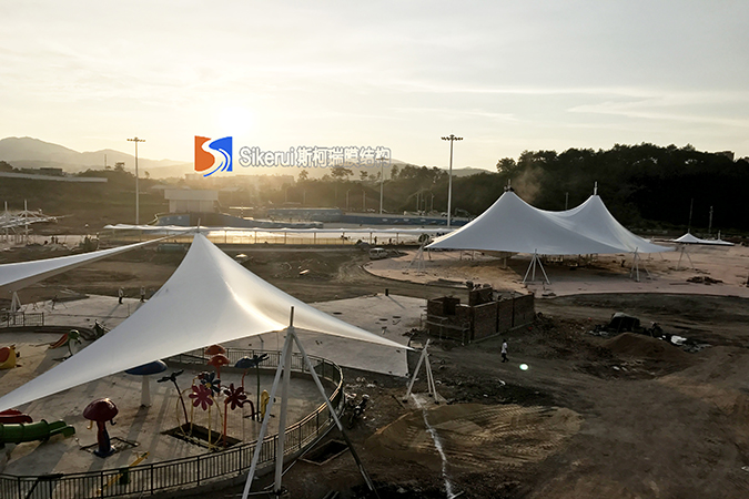 膜結構，張拉膜，膜結構工程