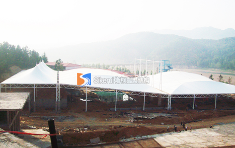 膜結(jié)構(gòu)，張拉膜，膜結(jié)構(gòu)工程